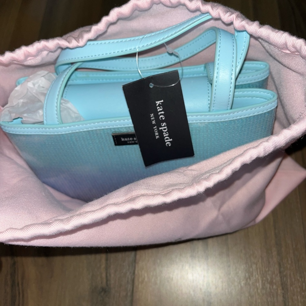 ✨ 💙 Kate Spade New York Sequin Ombre Top Handle Bag – NWT 💙 ✨ - Picture 9 of 9